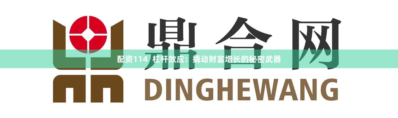 配资114 杠杆效应:撬动财富增长的秘密武器